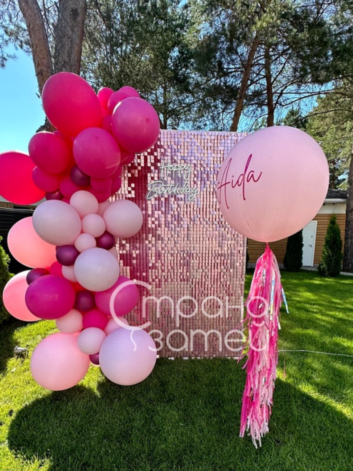 Фотозона Барби для дня рождения и девичника, Нижний Новгород