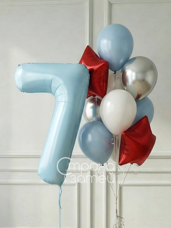 Сет шаров «Звёздный старт»