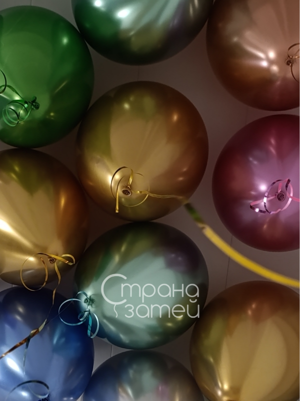 15 шаров хром под потолок для праздника, Нижний Новгород 3