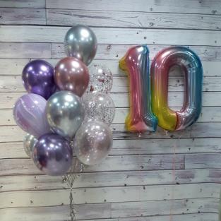 Сет "Сияющая радуга"