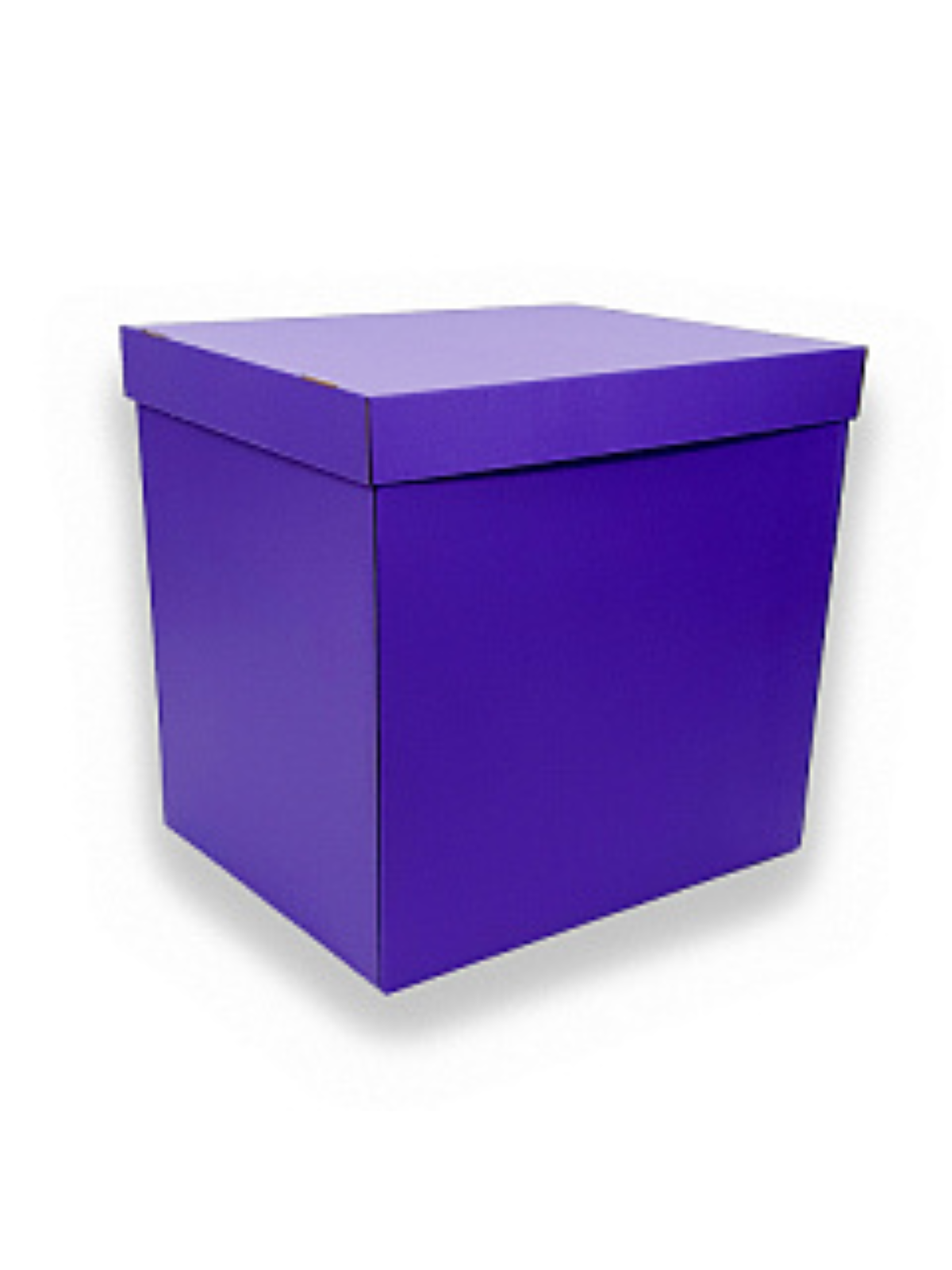 Коробка-сюрприз фиолетовая 70×70×70 см, пустая коробка для шаров и подарков, Нижний Новгород