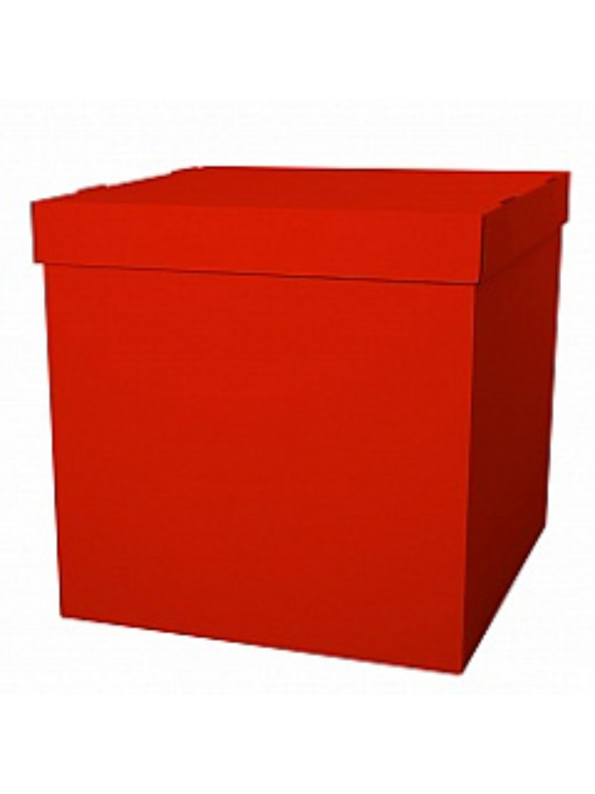 Коробка-сюрприз красная 70×70×70 см, пустая коробка для шаров и подарков, Нижний Новгород