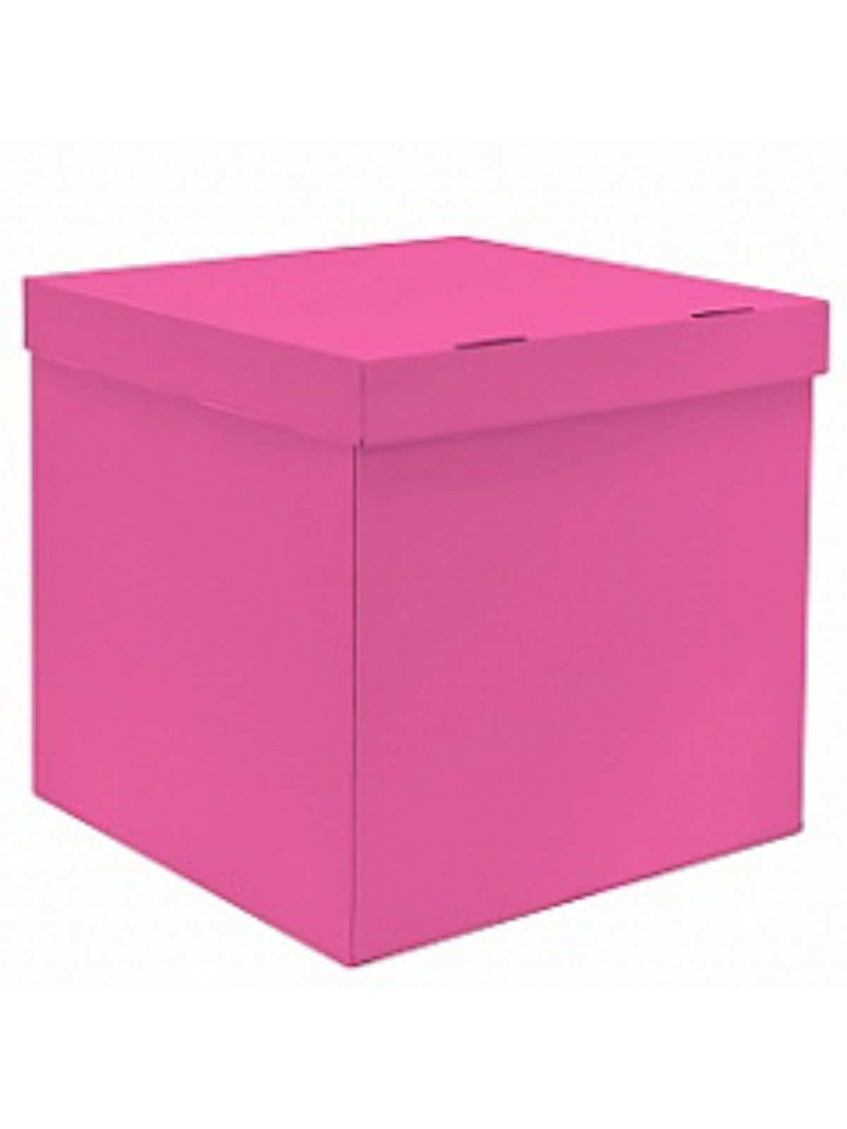 Коробка-сюрприз фуксия 60×60×60 см, пустая коробка для шаров и подарков, Нижний Новгород