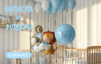 Шары на выписку из роддома
